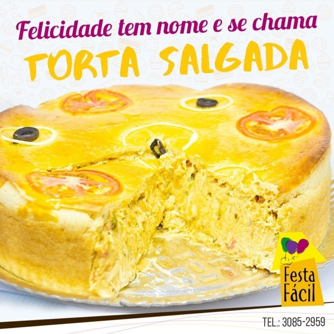 Torta Salgada de Frango