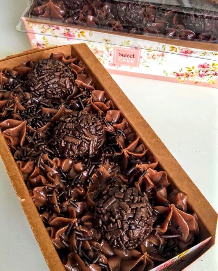 Bolo Caseirinho Brigadeiro Peq