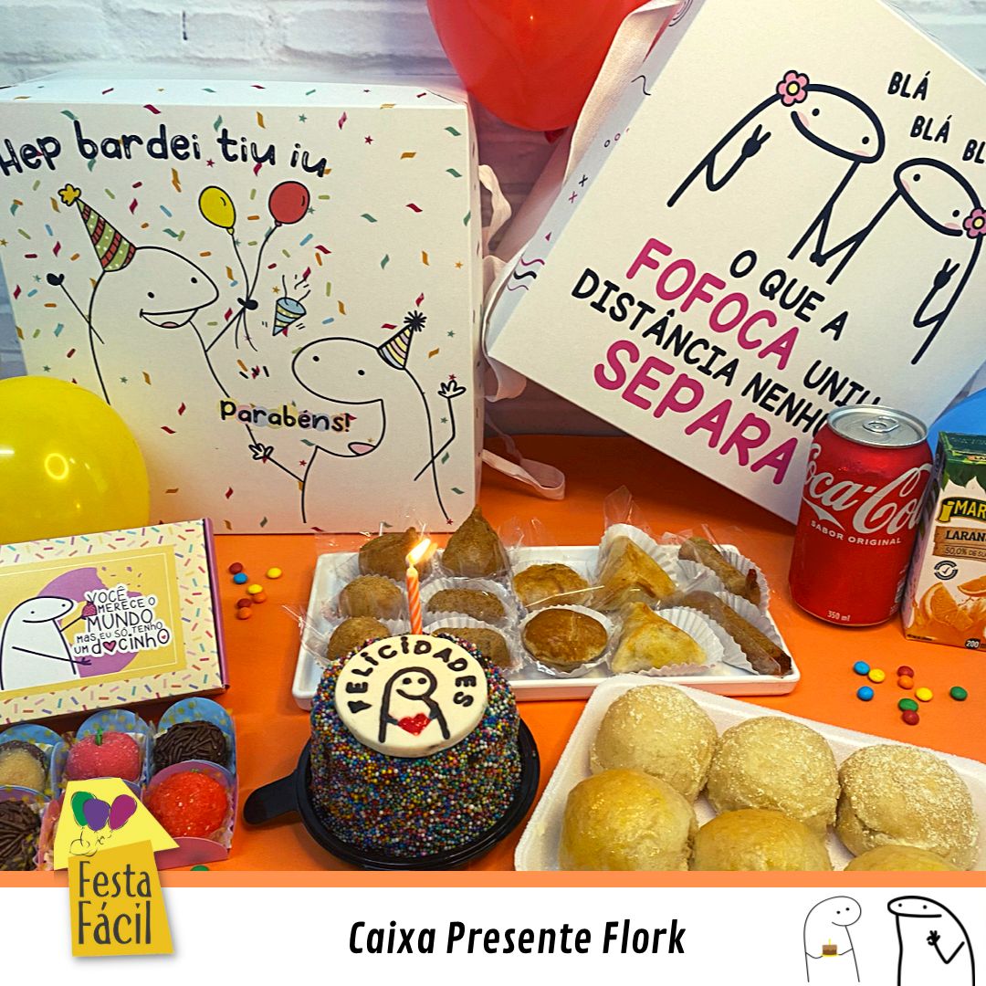 Caixa Presente Flork